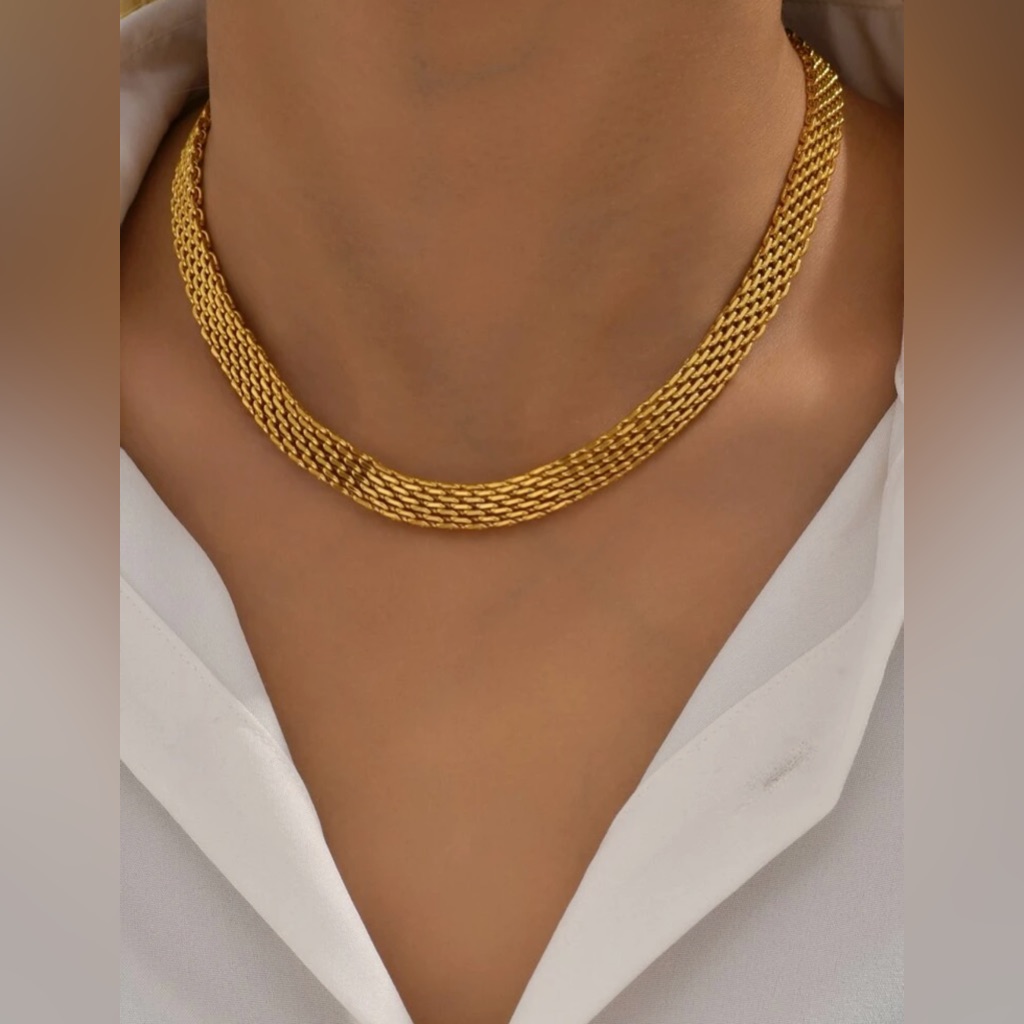 Brand New Womens Chain Link Necklace